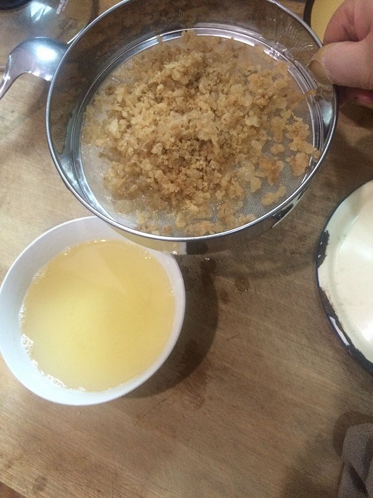 炼猪油的做法