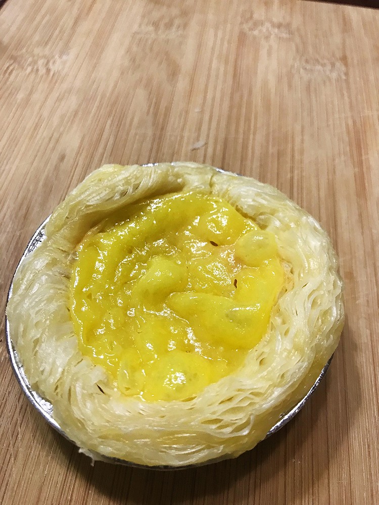 微波炉蛋挞的做法