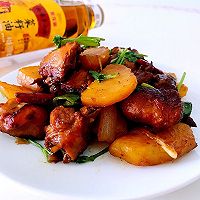 大盘鸡#金龙鱼外婆乡小榨菜籽油 最强家乡菜的做法图解12