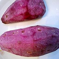 紫薯饼的做法图解1