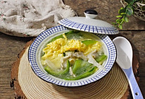 #冰箱剩余食材大改造#丝瓜菇蛋汤的做法