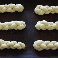 砂糖麻花面包（两股辫子）的做法图解6