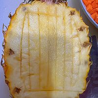 菠萝炒饭的做法图解4