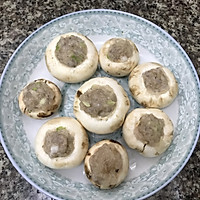 虾滑酿口蘑的做法图解5