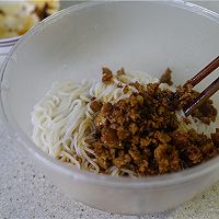 肉末蛋丝拌米粉的做法图解6