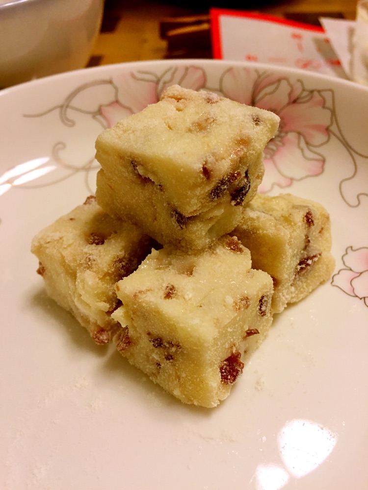 蔓越梅牛奶小方