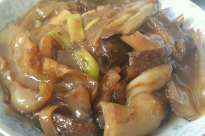 葱烧黄玉参