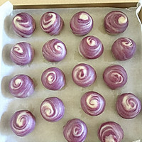 麻薯芋头紫薯酥的做法图解19