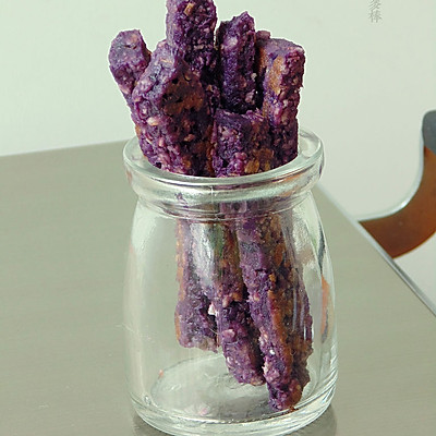 紫薯燕麦棒（电饼铛点心）