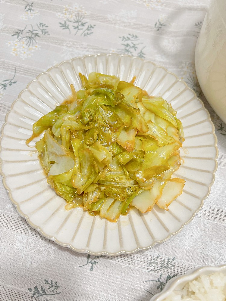 干煸卷心菜的做法