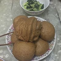 红枣牛奶馒头大花卷的做法图解5