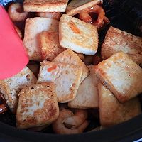 #妈妈手中的安心味#茄汁加拿大北极虾豆腐煲的做法图解7