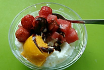 夏日美味–酸奶鲜果刨冰的做法