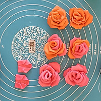 玫瑰花卷馒头的做法图解3