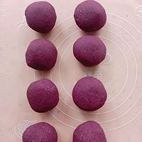 #糖小朵甜蜜控糖秘籍#紫薯燕麦饼的做法图解6