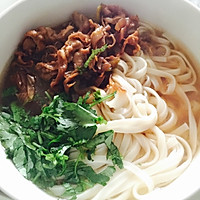 羊肉汆面的做法图解3