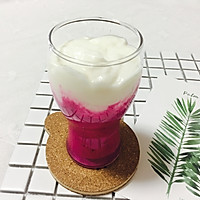 火龙果酸奶奶昔的做法图解4