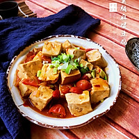 素版麻婆豆腐#金龙鱼外婆乡小榨菜籽油 最强家乡菜#的做法图解12