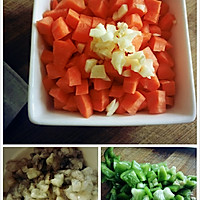 海鲜茄子丁 （海鲜茄子丁焗饭）的做法图解2