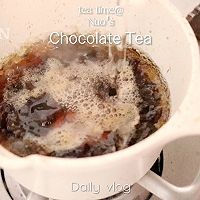 #女神野餐记#巧克力红茶的做法图解3