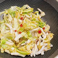 鱿鱼卷心菜的做法图解9