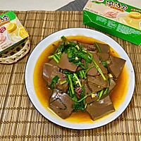 #饕餮美味视觉盛宴#鸭血韭菜的做法图解9