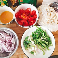 不用肉的炒刀削的做法图解1