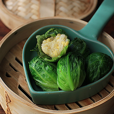 【青菜糯米包饭】——如此吃饭，仿佛春风拂面