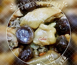 冬菇蒸鸡(焗)鸡的做法