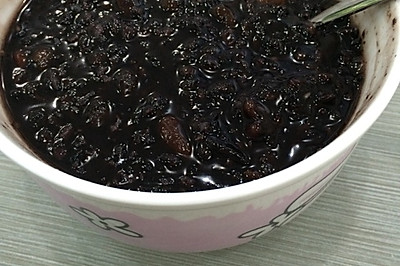 黑豆黑米粥