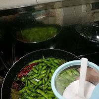 夏の夜食  独家卤毛豆的做法图解4