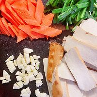 #花式新美味就酱简单#胡萝卜炒攸县香干的做法图解2