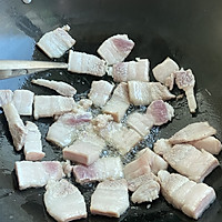 #秀晚餐#五花肉焖笋干的做法图解5