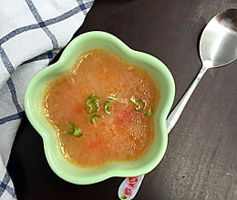 番茄肉片汤的做法