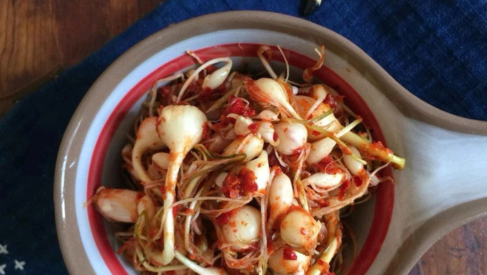 凉拌小根蒜