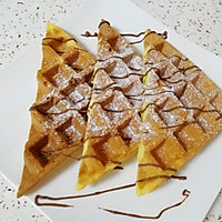 南瓜米糊华夫饼#雀巢营养早餐#的做法图解23