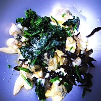 菠菜拌蚬子的做法图解5