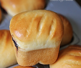 紫米椰香小面包的做法