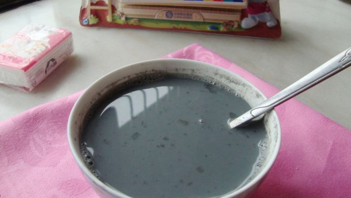 黑芝麻豆浆