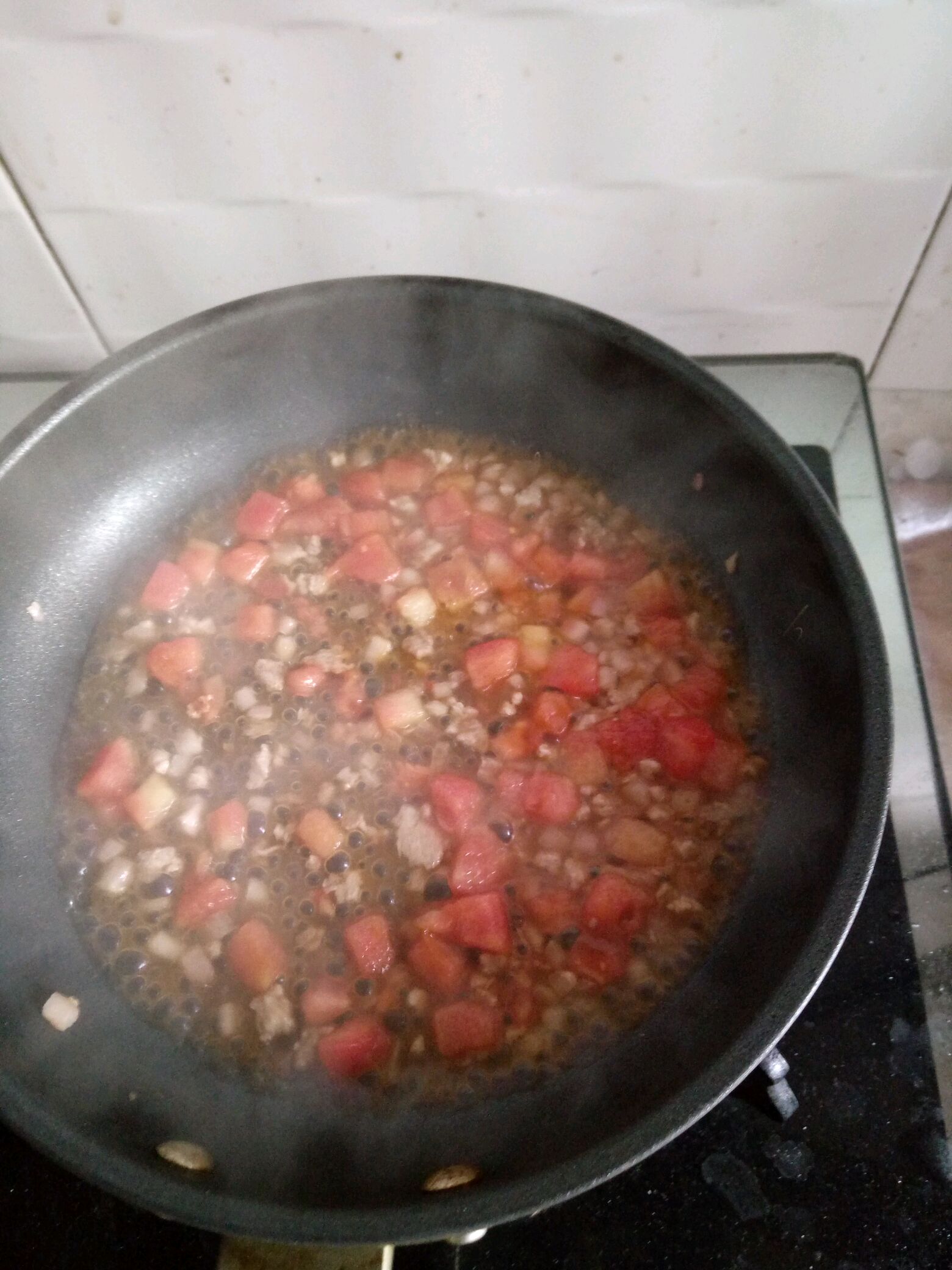 番茄肉酱怎么做_番茄肉酱的做法_豆果美食