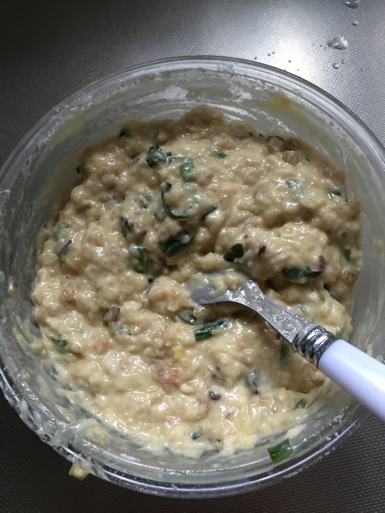 蔬菜肉煎饼的做法图解1