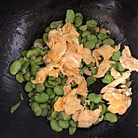蚕豆炒鸡蛋的做法图解12