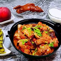 #刘畊宏女孩减脂饮食#番茄香菇排骨煲的做法图解14