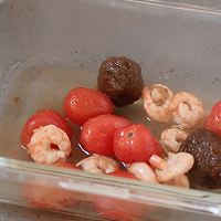 初夏开胃料理，桂花话梅番茄加拿大北极虾，解馋开胃！的做法图解9