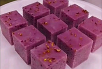紫薯发糕（紫薯粉版）的做法
