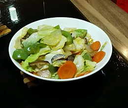 日式炒蔬菜的做法