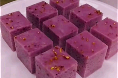 紫薯发糕（紫薯粉版）