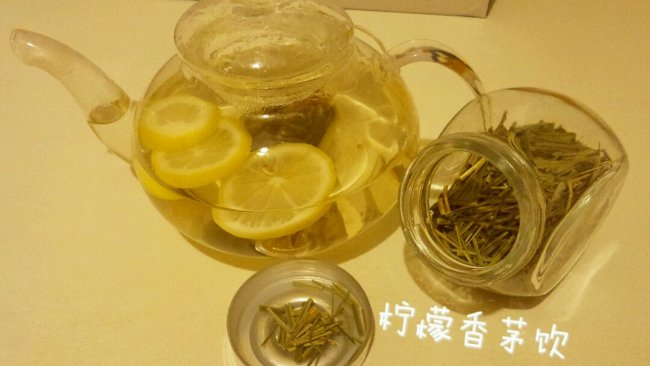 柠檬香茅茶饮的做法