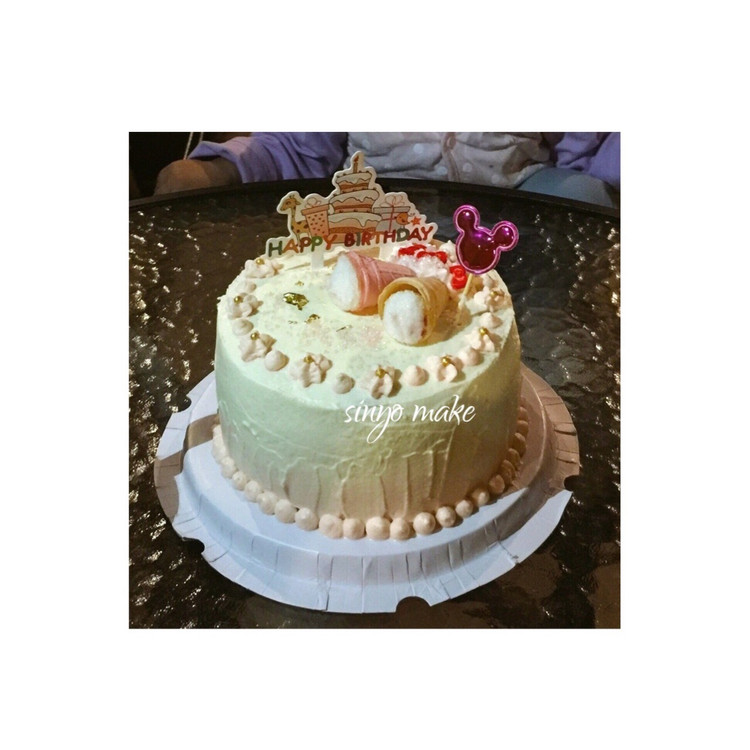 紫薯奶油生日蛋糕6寸的做法