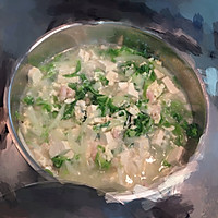 白菜虾仁豆腐煲的做法图解5
